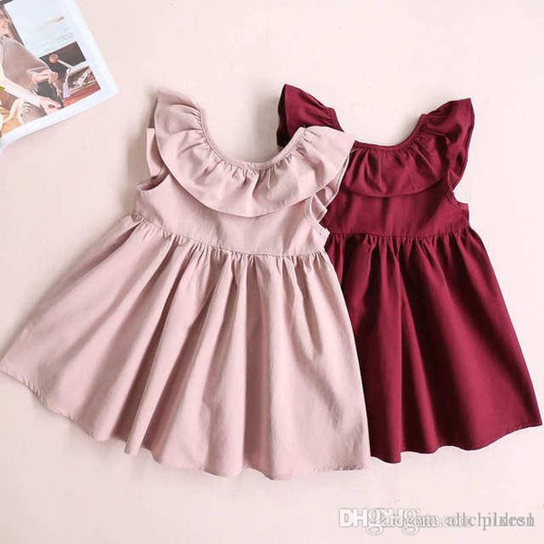 Little girl dresses, backless little girl dresses, princess party dresses, clothes for ages 2 to 7