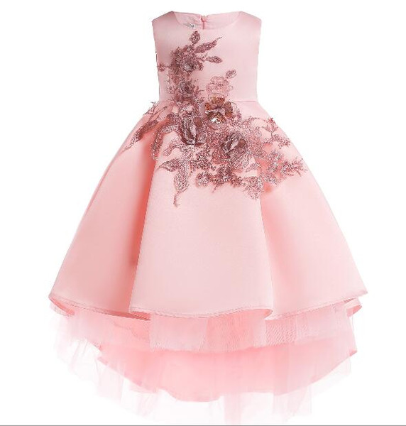 New children's wear dress girls European and American style dress pleated skirt princess dress