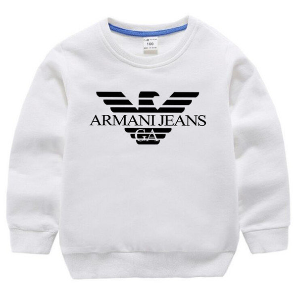 Children's sweater spring and autumn new 100% cotton children's clothes boy casual letter Printed long-sleeved sweater boy Sweatshirts