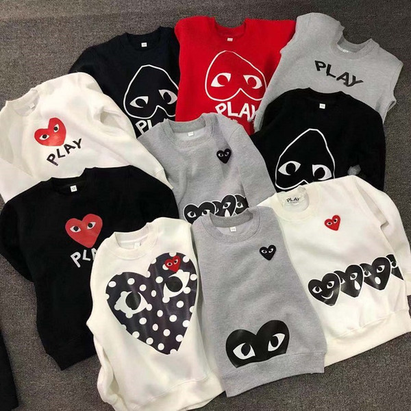 Kids brand designs boys girls clothes 2019 spring autumn newest children cotton exquisite loving heart Kids hoodies & sweatshirts jackets