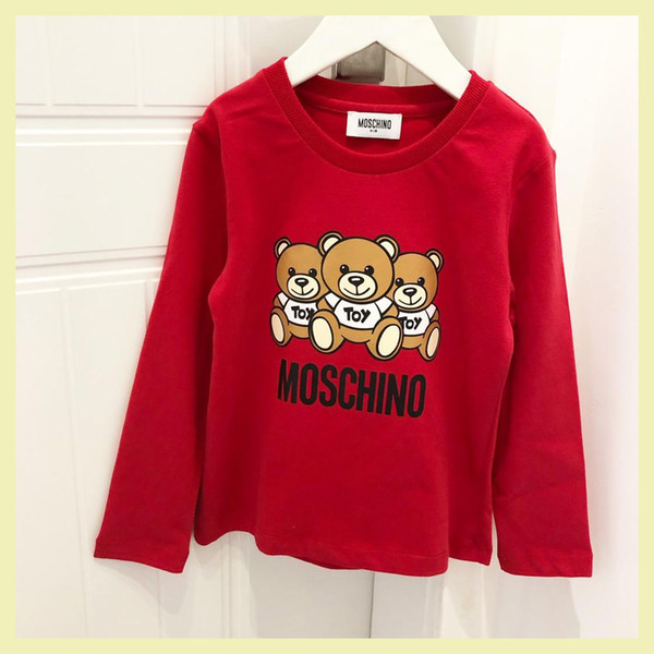 Kid Hoodies Kid Designer Tops 2019 Explosion Hot sell Boy Design Sweater Pullover Child Designer Clothing Luxury Letter Girl Luxury Sweater