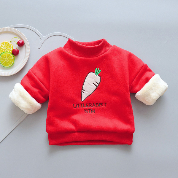 good quality winter autumn boys girls hoodies children fashion cashmere tops warm plus thick sweatershirt tracksuit boys clothes