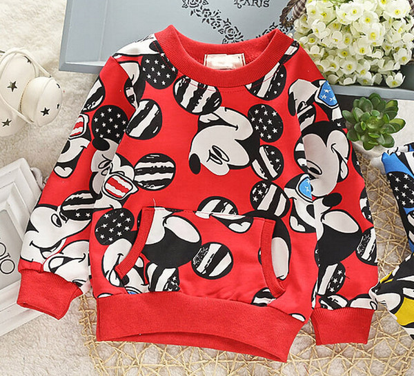 Wholesale- (1piece /lot) 100% cotton 2016 Cute pocket baby outerwear