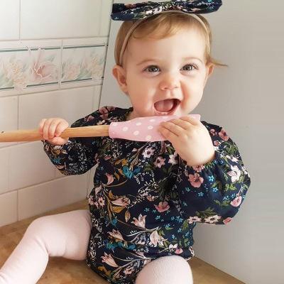 2018 Newborn Baby Girls Romper Infant Toddlers Spring Broken Flower Jumpsuit Bodysuit Playsuit