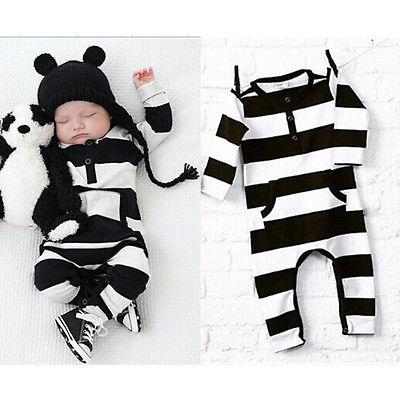 Kids Baby Boys Girls Infant Romper Cotton Playsuit Newborn Clothes Outfits 0-3Y jumpsuit children winter rompers winter coverall