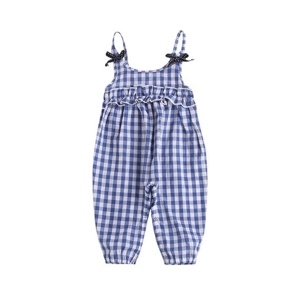 baby girl clothes Summer 2019 new baby girl boutique Jumpsuit cotton Baby Rompers Newborn suspenders girl romper Infant Clothing