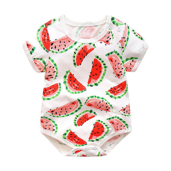 good quality summer baby girls clothing cotton cartoon infant rompers newborn kids jumpsuit toddle pajamas bebe clothes sleepwear