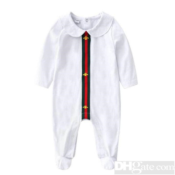 2019 Round Neck Cotton Uniform Clothing New Newborn Baby Romper Boy Girl Clothes Long Sleeve Infant Product Spring Autumn-18