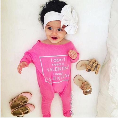 good quality cute baby outfit New Autumn winter pink Girls Warm Infant Romper long sleeve Jumpsuit fashion Bodysuit Cotton valentine Clothes