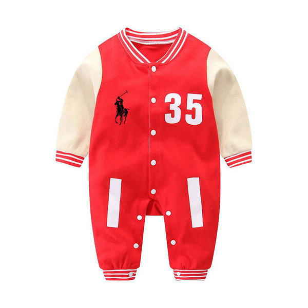 High quality fall 2017 baby piece baby boys girl rompers jumpsuit baby romper long sleeve girls boutique clothing onesies clothes coco