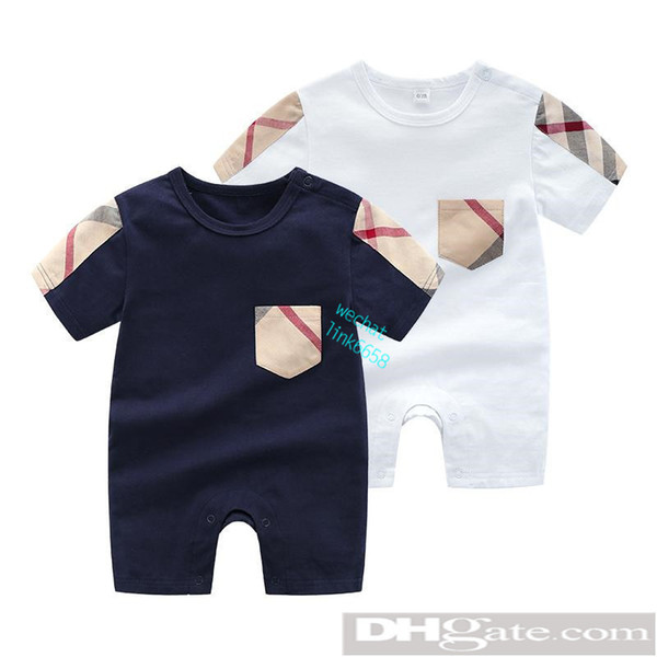 2019 Round Neck Cotton Uniform Clothing New Newborn Baby Romper Boy Girl Clothes Long Sleeve Infant Product Spring Autumn-58