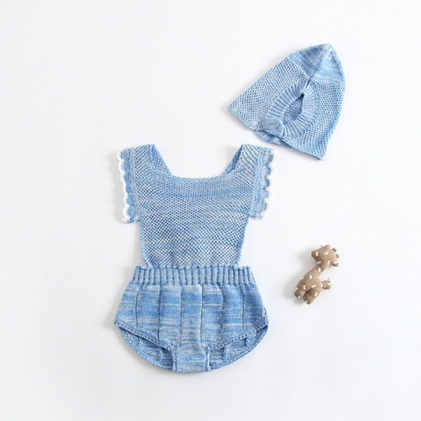 Baby Bodysuits Clothes 2019 Cotton Sleeveless Infant Body One-Pieces Similar Jumpsuit Solid Baby Girl Bodysuits Clothing Bo044