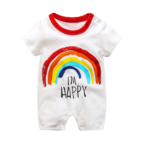 good quality baby romper toddler girl boy baby clothing summer cartoon printed infant baby clothes newborn cotton rompers jumpsuit