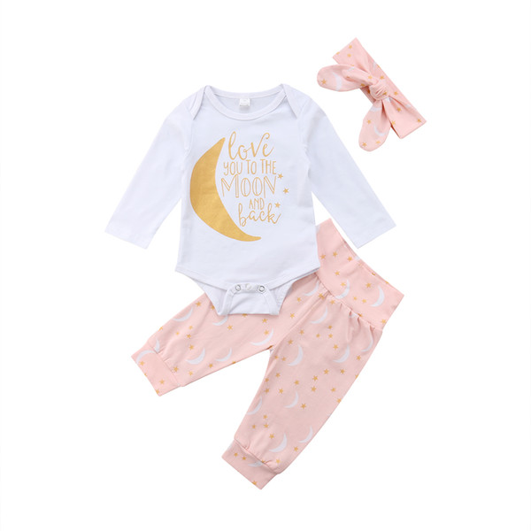 Newborn Baby Girls Boys KidsTop Pant Tracksuit Autumn Winter Cotton Clothes Sets Color: , Size: