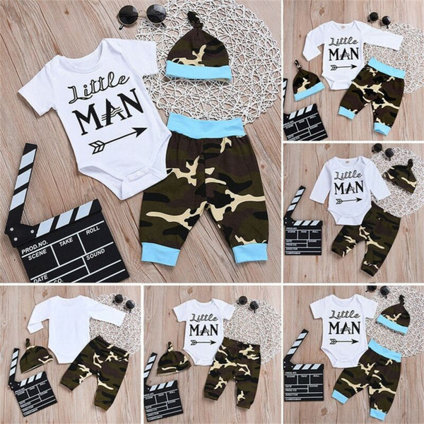 Toddler Kids Plus Size Clothes Sets Infant Baby Boys Girls Romper Letter Print Long Sleeve Tops Pants Christmas Deer Outfits Set