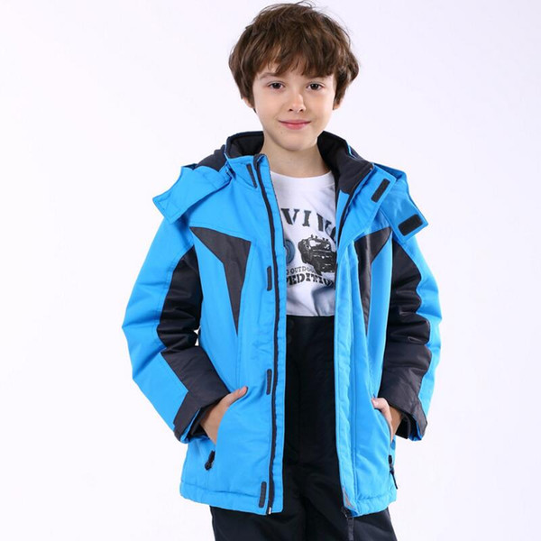 new arrival brand design children's Outwear boys outdoor jackets children's ski wear warm jackets cotton coats free shipping