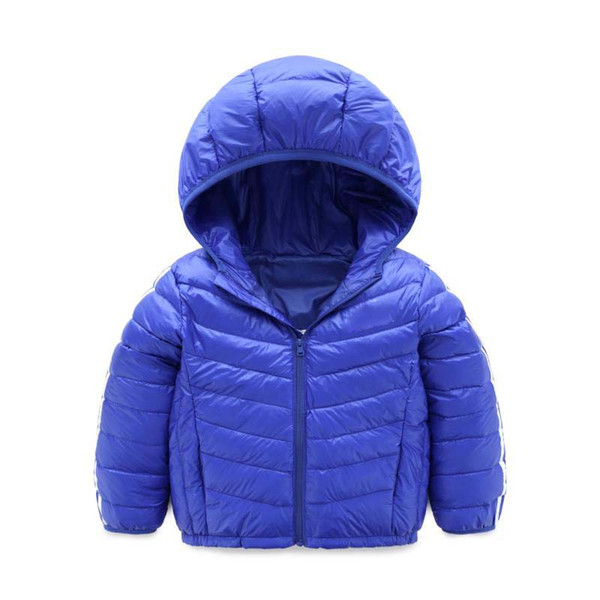 4-12Y Light 90% Duck Down jacket children Outerwear Boy Girl autumn Warm Hooded Coat teenage parka kids winter Jackets & Coats