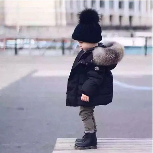 Boys Coats Winter Children Fashon Casual Warm Hooded Outerwears For Kids Boys Thick Sports Coats Jackrts Outfit 1-6Y Down Parkas