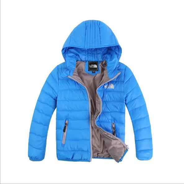 Baby Boys Jacket 2017 Winter Jacket For Girls Jacket Kids Warm Hooded Pure Color Infant Boys Coat Children Outerwear Clothes