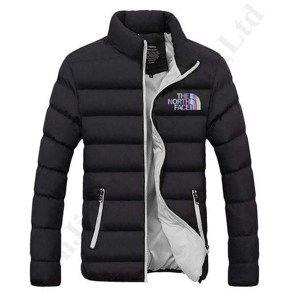 Brand Men's Winter Clothes The North Down Cotton Jackets Men Face Stand Collar Coat Trendy Outdoor Warm Male NF Padded Coats M-4XL C121102