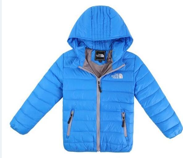 Children's Outerwear Boy and Girl Winter Warm Hooded Coat Children Cotton-Padded Down Jacket Kid Jackets 3-12 Years