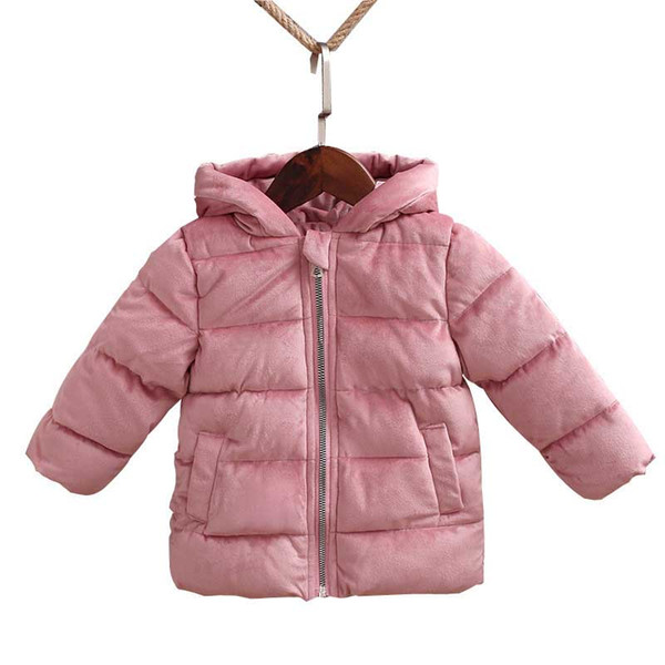 Cola Baby Girls Coats Snow Wear Winter Girls Down Jackets Casual Outerwear & Coats Girls 2018 New Fashion Down