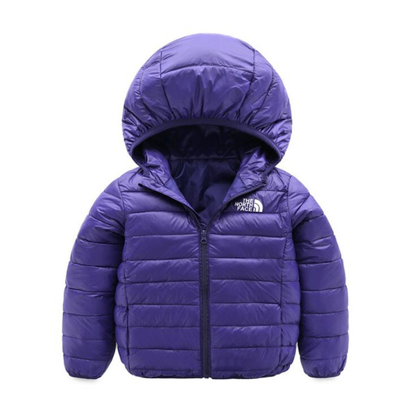 Children's Outerwear Boy and Girl Winter Warm Hooded Coat Children Cotton-Padded Down Jacket Kid Jackets 3-10 Years c02-2