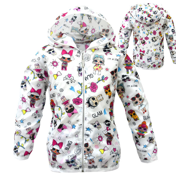 Designer Clothes Baby Boy Girl Sun Protection Clothing Kid Summer Coat Cartoon LOL Clothes Toddler Spring Jacket Child Coats