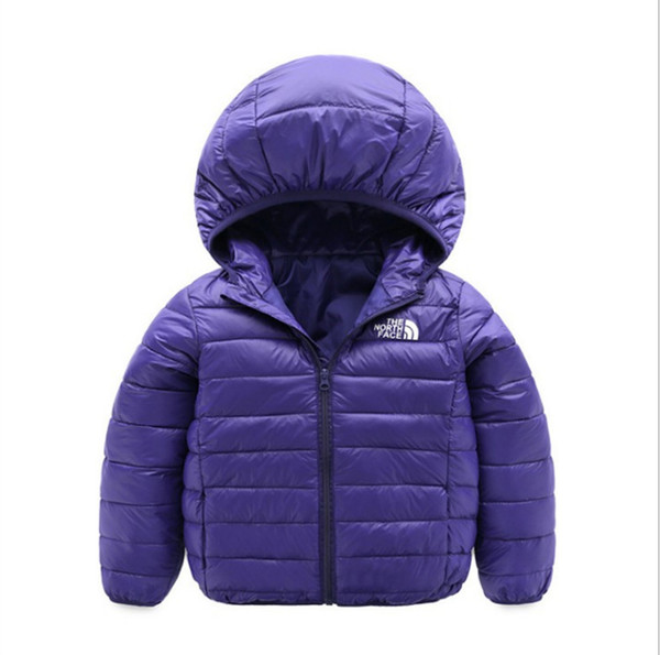 brand face north Baby Winter Jackets Light Kids White Duck Down Coat Baby Jacket for Girls & Boys Parka Outerwear Hoodies Puffer Coat