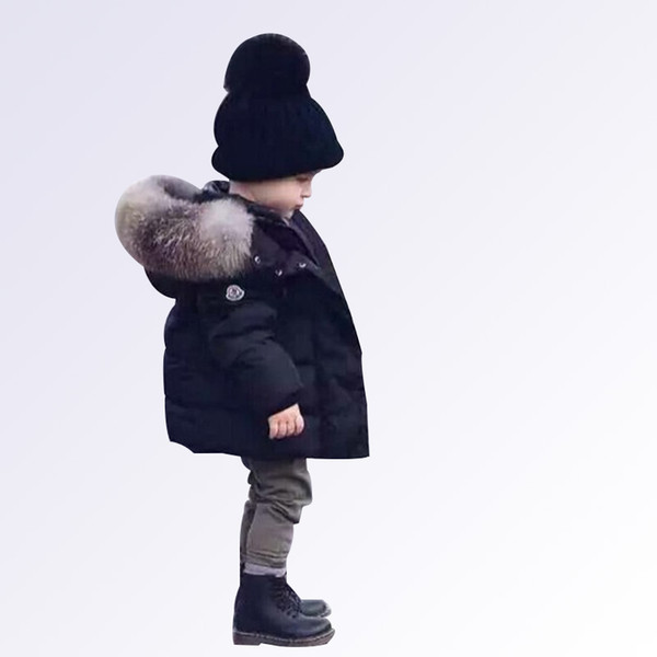 Winter Children Jacket for Baby Boys Coat Kids Warm Thick Hooded Children Outerwear Coat Toddler Boy Clothing for 1 - 4 Years