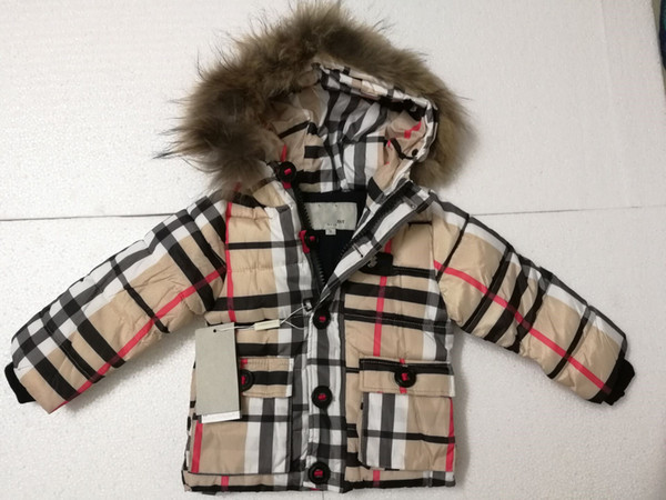 hot sale 2019 brand Children's Outerwear Boy and Girl Winter Warm Hoodie thick Coat Children Cotton coat Down Jacket Kid Jackets clothes