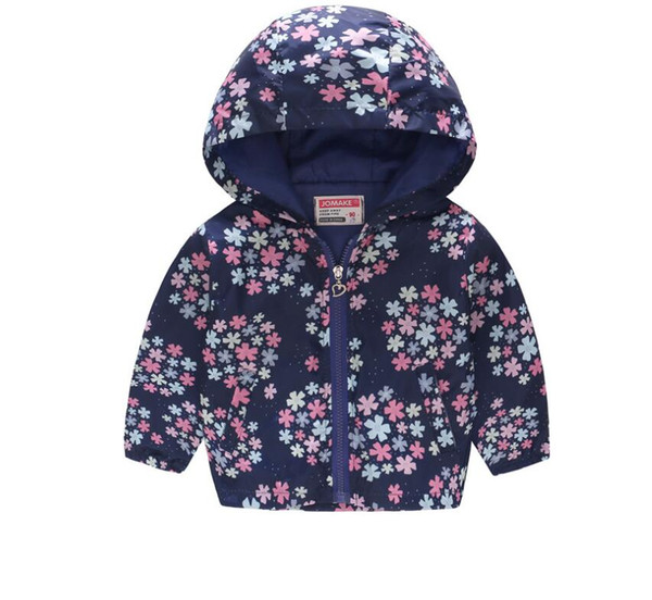 Factory outlets Baby windbreaker jacket spring baby windproof jacket boys and girls small children hooded cardigan