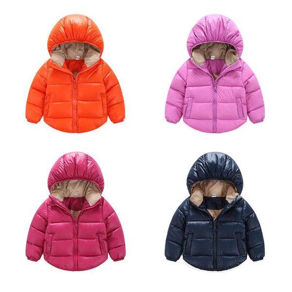 Baby Kids Clothing Outwear Coat 2017 winter Fashion boys Casual classic Warm Hooded Jacket Children Snowsuit Coat windbreaker