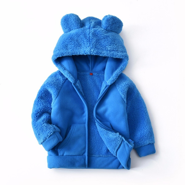 good quality boys winter outerwear children clothing casual thick velvet warm coats for baby boys kids sports hoodies jackets