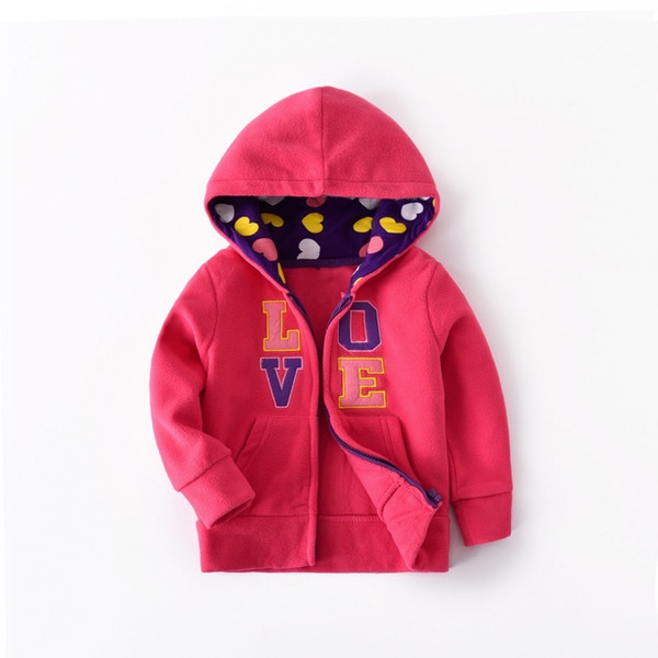 quality kids boys & girls outerwear coat fashion clothes spring autumn printing clothing kids thick full sleeve cotton jacket