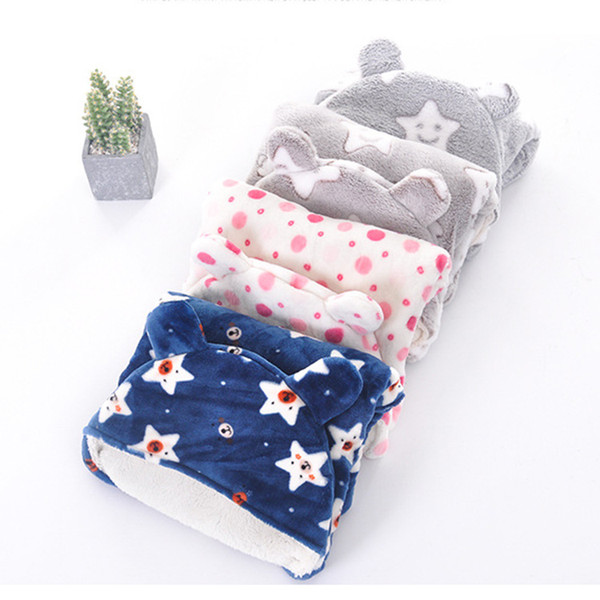 Winter Plush Soft Newborn Cocoon Sleepsacks Baby Sleeping Bag 86*78cm Baby Anti-startle Wrapped Cloth