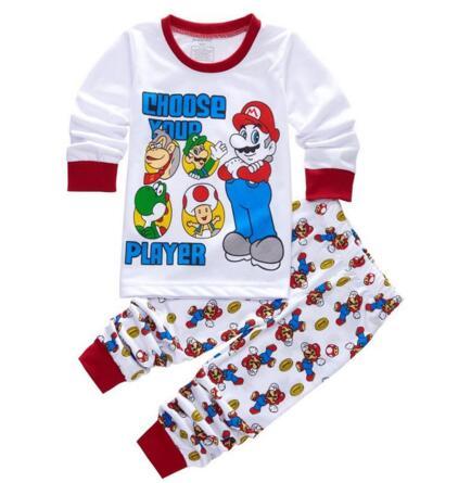 New kids pijama infantil sleepwear home clothing cartoon cotton Baby pijama 2-7Y kids girls boys pajamas sets pyjamas P031