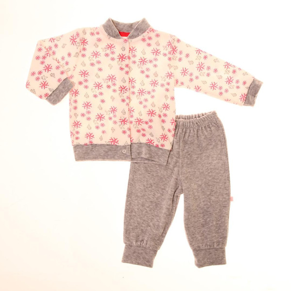 Carmin Baby Velvet Pyjama Set