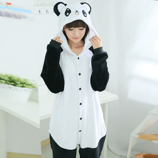 Anime Pajamas Onesie Kigurumi Panda Pijama Kids Women Sleepwear Jumpsuit For Children Adult Men Onesie Women Gowns Home Clothing