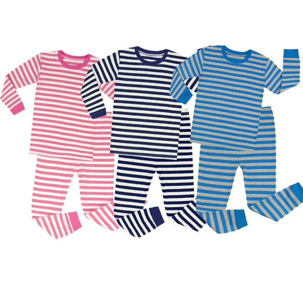 Boys Striped Pajamas Girls Christmas Pajamas Vetement Enfant Fille Pyjamas Kids Christmas Pijamas for Girls and Boys Homewear