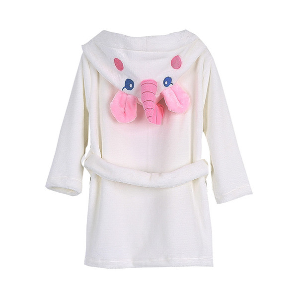 Kids Pajamas Sleepwear Autumn Winter Children Clothing Bathrobe Girls Boys Robe Baby Clothes Unicorn Nightgown New