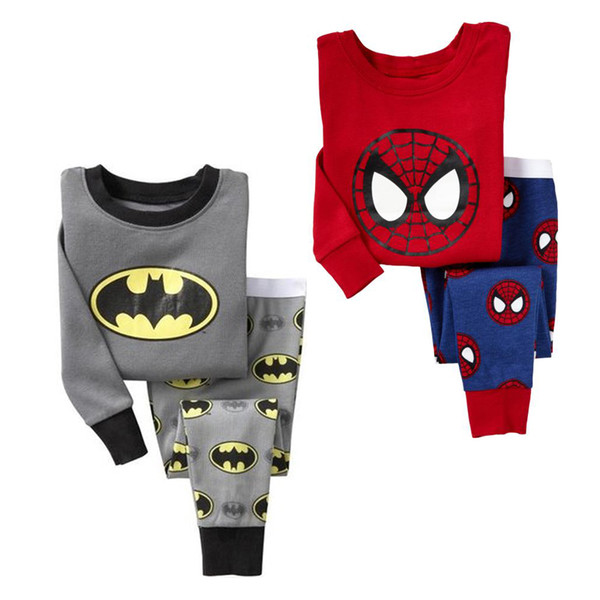 new fashion boys pajamas children's kids pijamas for boys PJS Sleepwear baby set