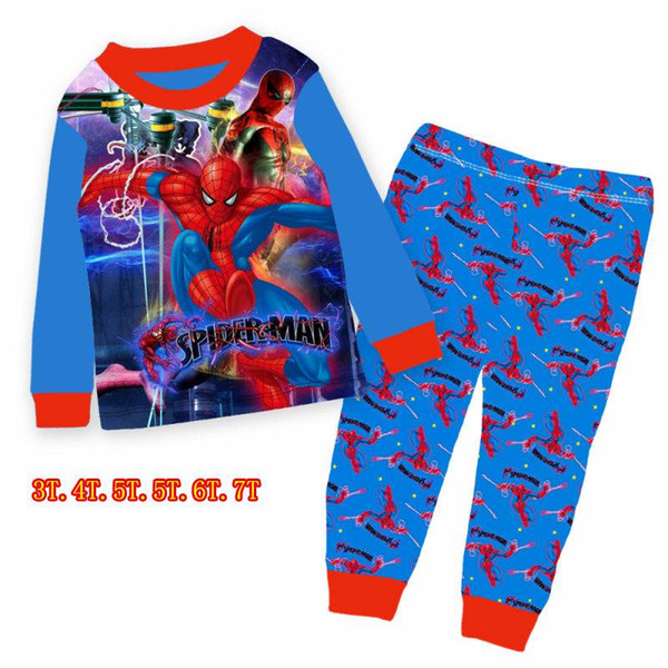 Wholesale Girls Boys Unicorn Pajamas Sets 2019 Kids Cartoon Pajamas Children Spring Pyjamas Sets For 2-7Y 9750