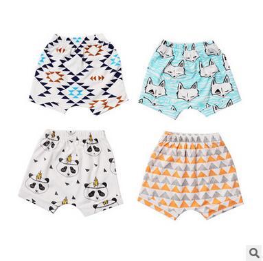 New Arrival Baby Boy Girl Cute Printed Shorts Summer Baby Cotton Underwear Shorts Children Kids All Match Leggings Free Shipping