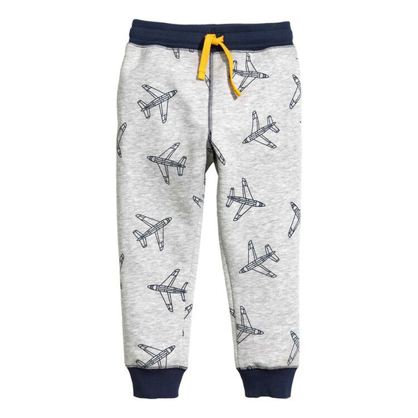 2018 children's trousers children's printed pants winter fashion style single trousers