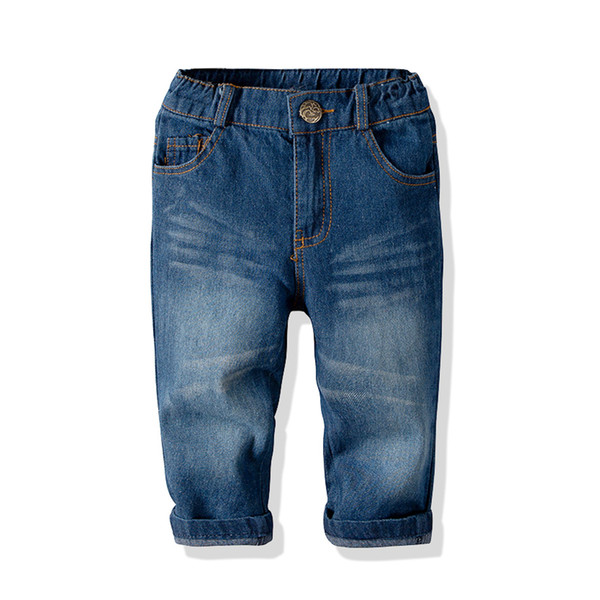 2019 boys jeans trousers with cotton spring and autumn trousers