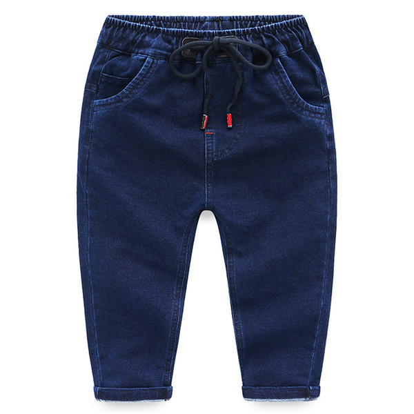 Boys' knitted denim trousers for children(5pcs/lot)