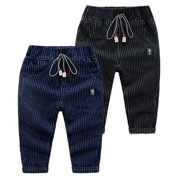 New autumn high-quality children's wear boy's striped casual pants pants(5pcs/lot)