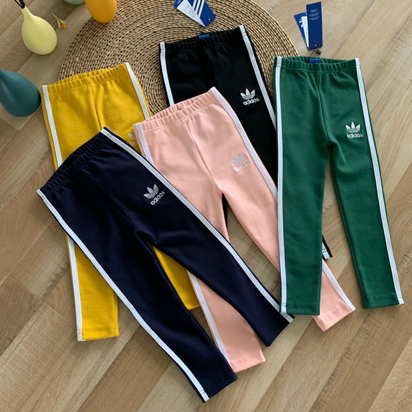 Boys girls Pants 2019 Autumn Kids Jeans Elastic Waist Stretch Denim Clothes Children Trousers For Boy Pencil Leggings M10930