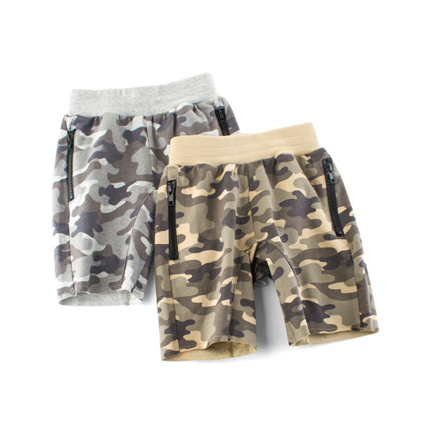 2019 Hot sale design camo print kids boy short very soft cotton fashion boy children clothing shorts